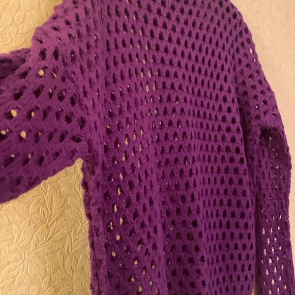 Purple colour knit sweater, never worn - Picture 5 of 5